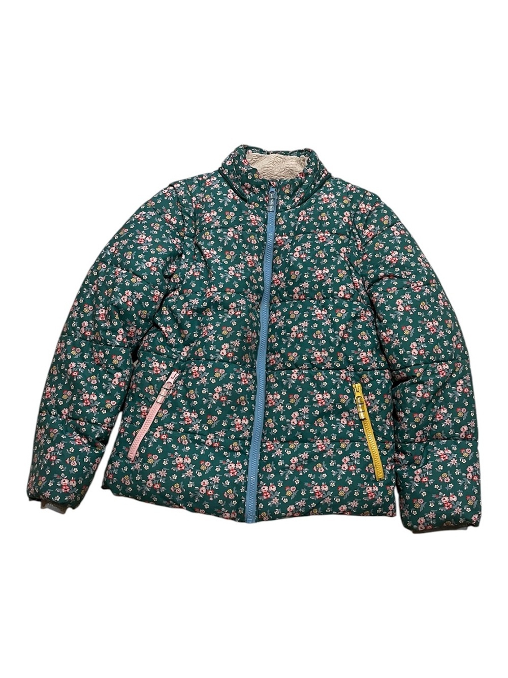 Mini Boden 11-12 Padded Coat 2-in-1